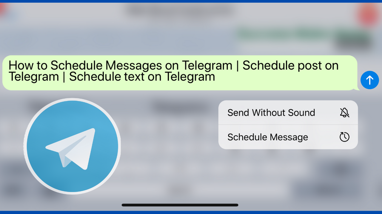 How to Schedule Telegram Messages or Post?