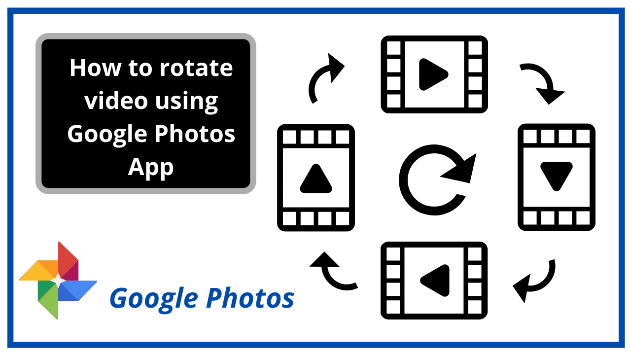 How to Rotate Video Using Google Photos on mobile phone