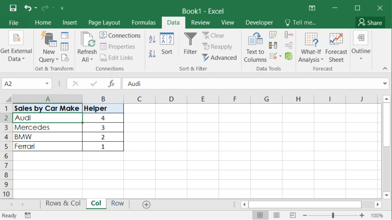How To Flip Or Reverse Data In Microsoft Excel