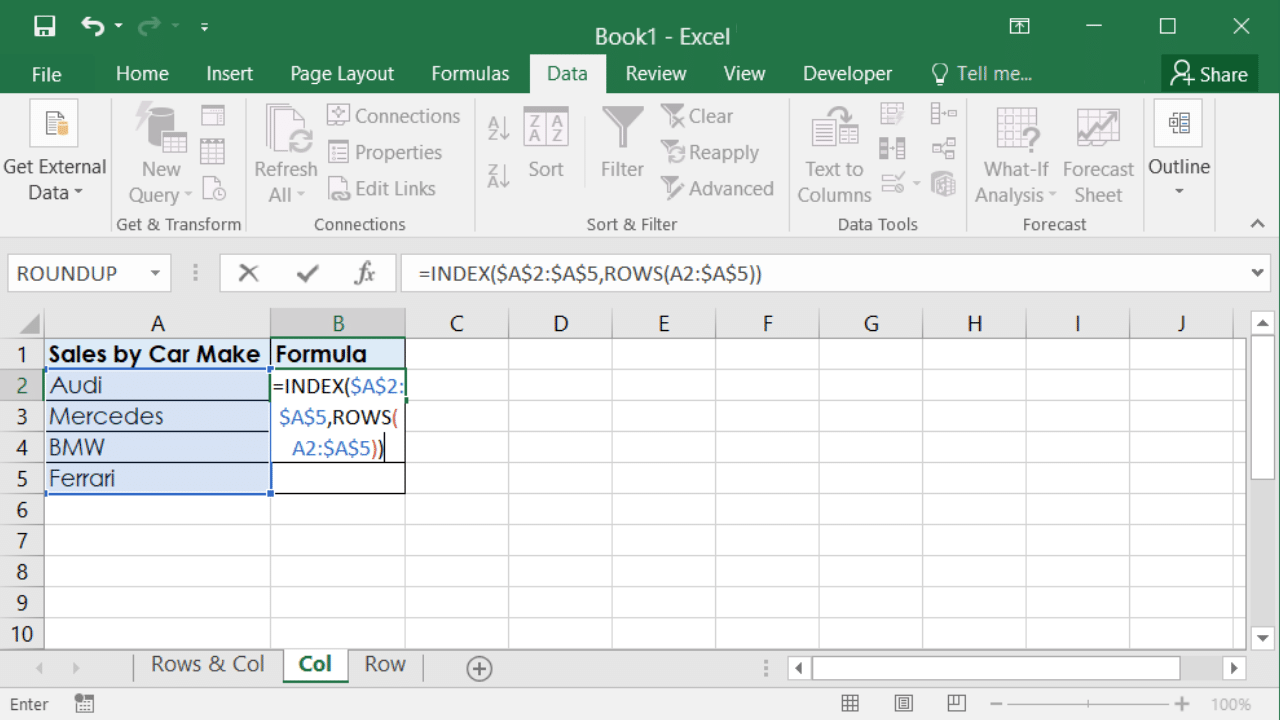 How To Flip Or Reverse Data In Microsoft Excel