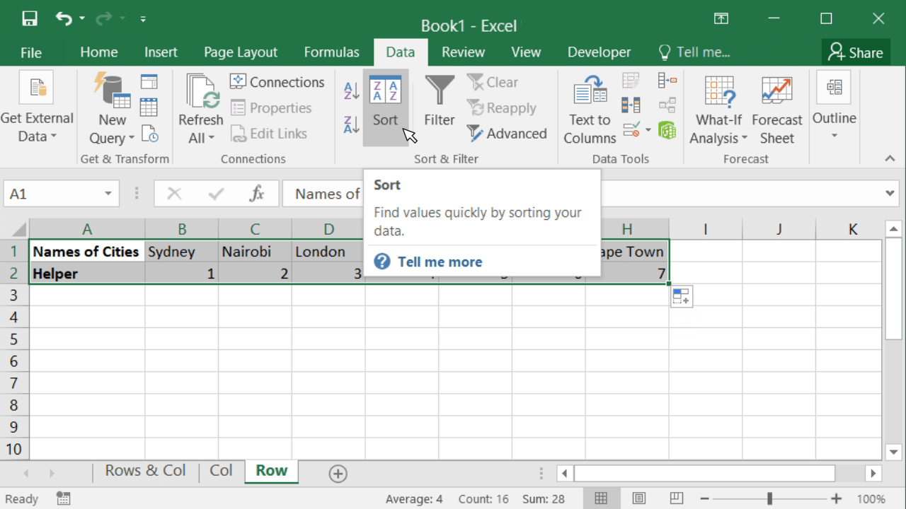 How To Flip Or Reverse Data In Microsoft Excel