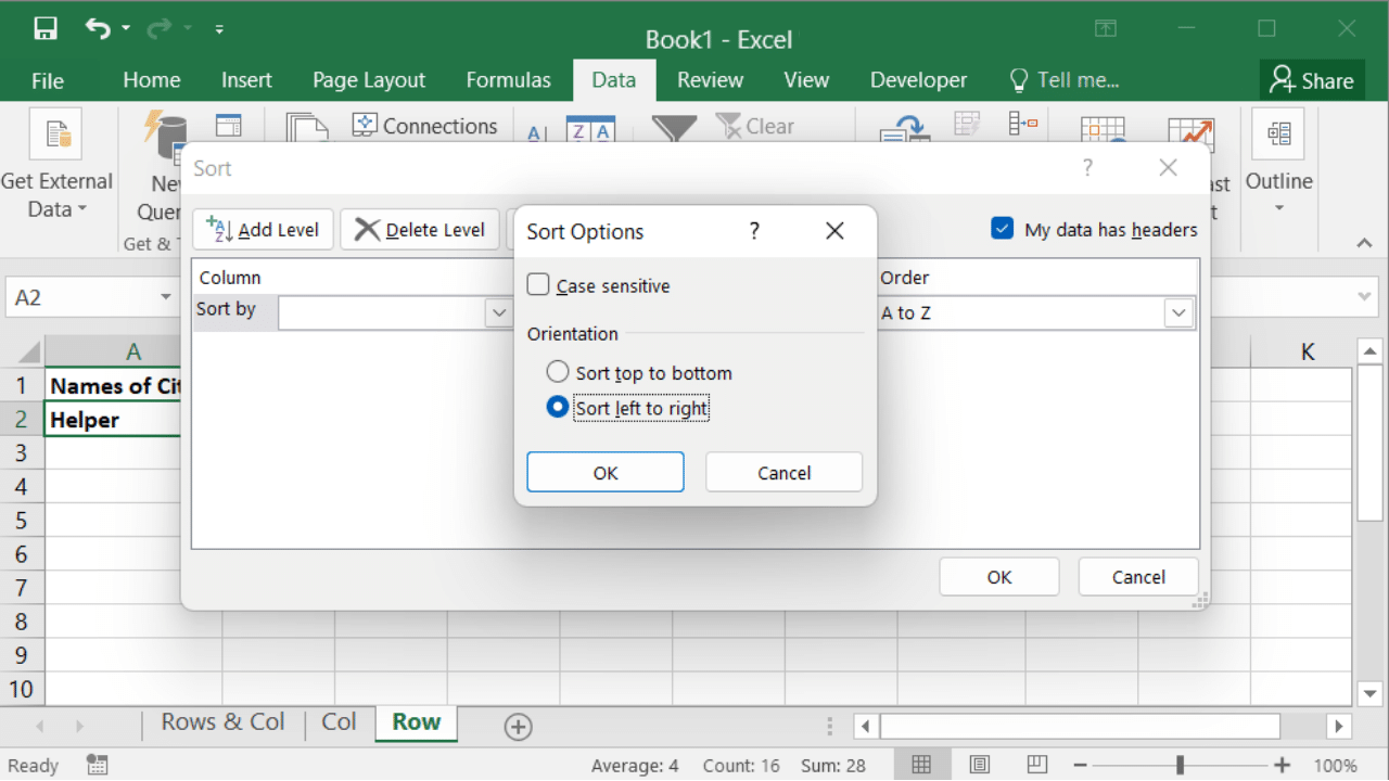 How To Flip Or Reverse Data In Microsoft Excel