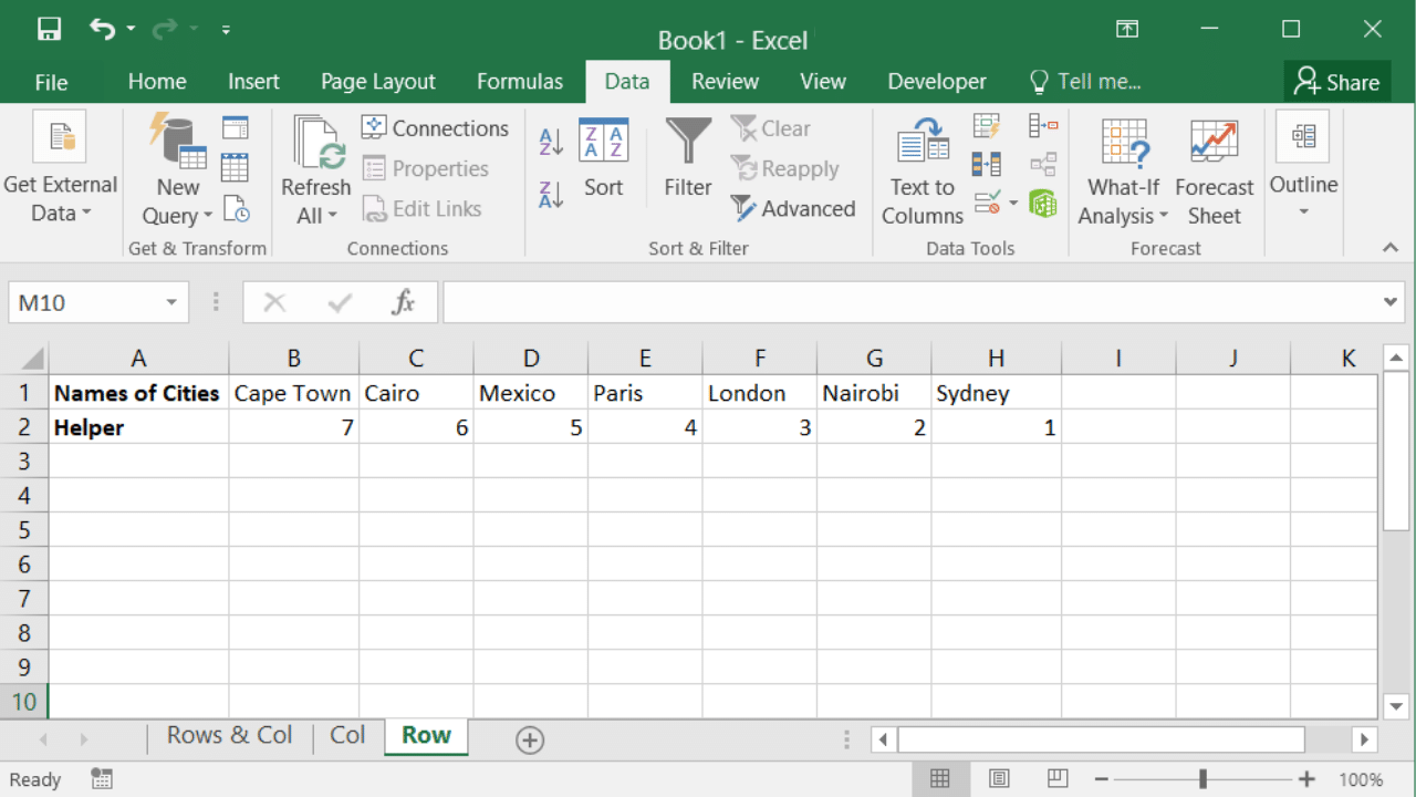 How To Flip Or Reverse Data In Microsoft Excel