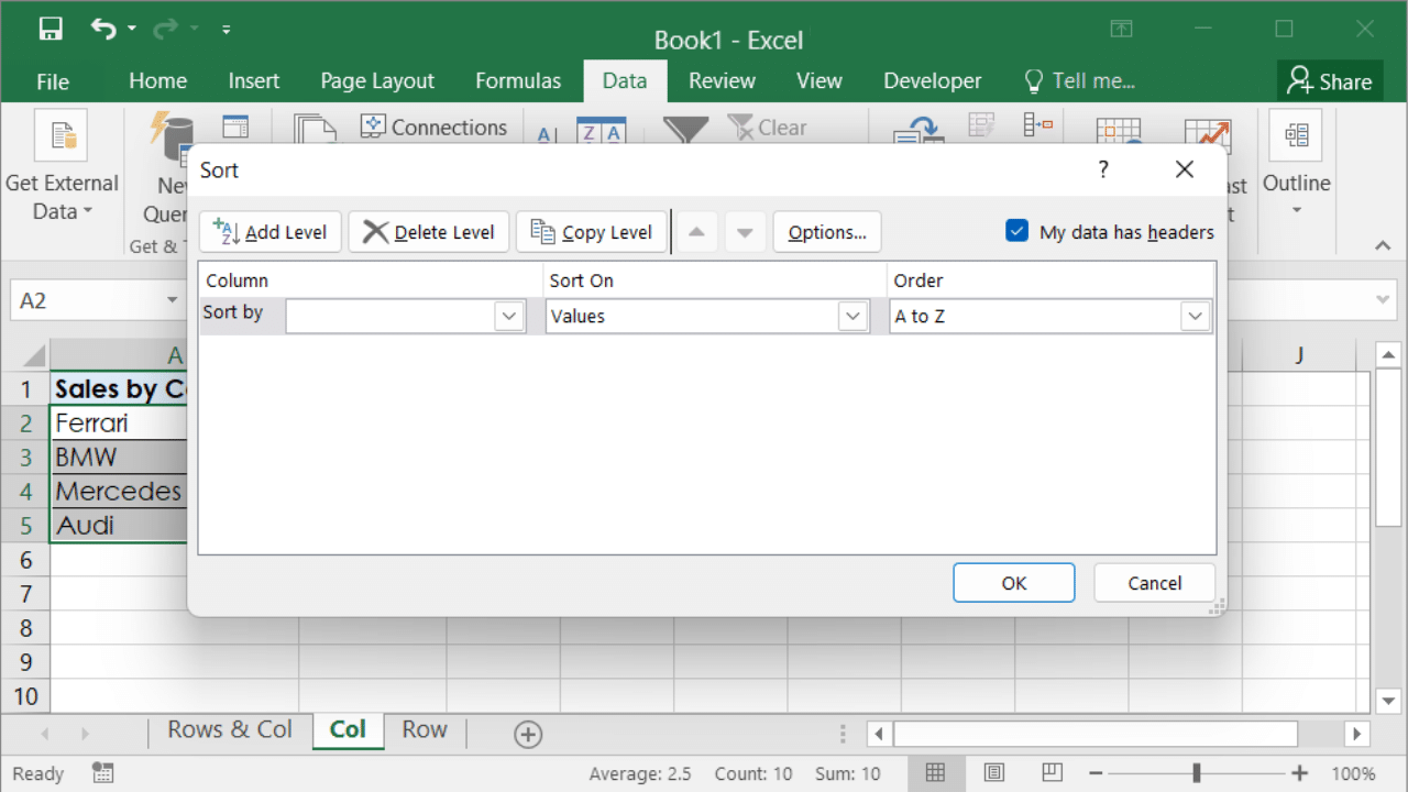 How To Flip Or Reverse Data In Microsoft Excel